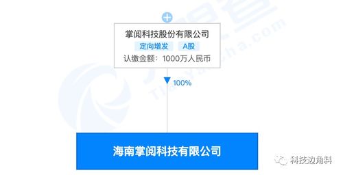 掌閱在海南澄邁布局新科技公司，注冊資本1000萬元助力網絡文化經營