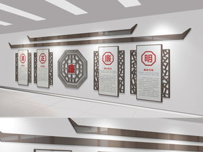 新中式古典中國(guó)風(fēng)廉政文化墻設(shè)計(jì)圖集 高清下載與文化策劃服務(wù)指南